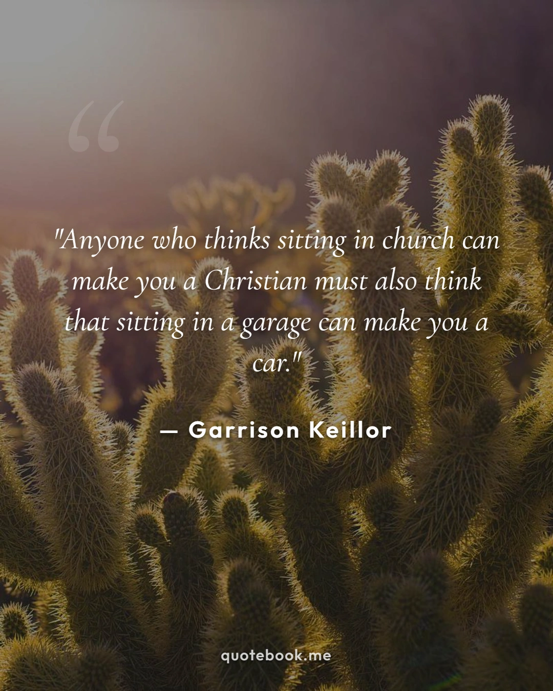 Garrison Keillor Quote Poster - Typography Quote Poster
