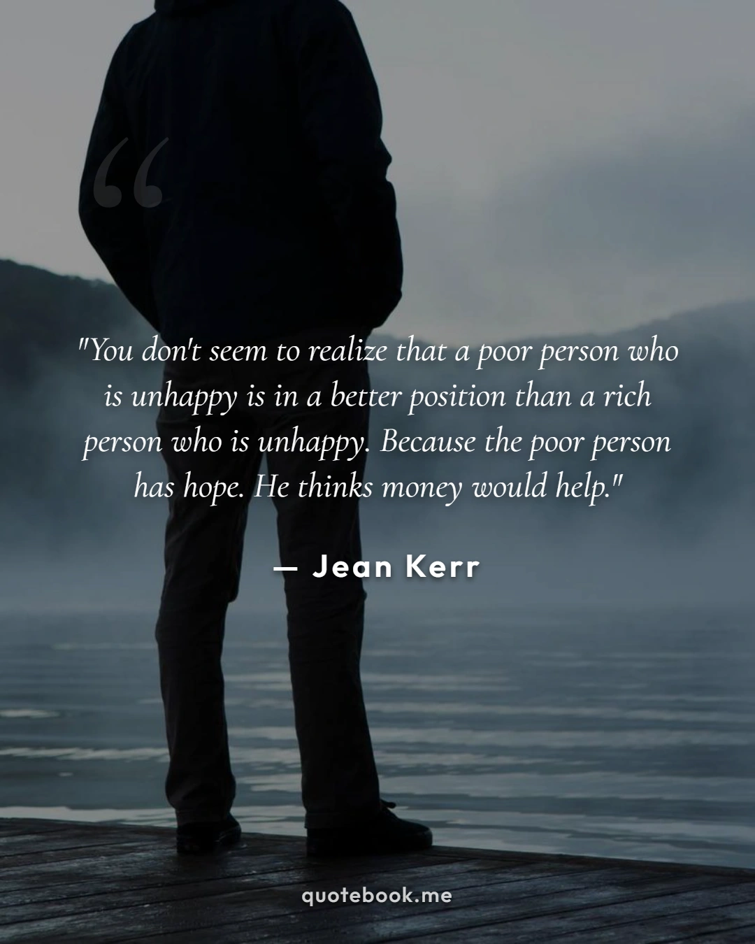 Jean Kerr Quote Poster - Editorial Humor Quote Poster