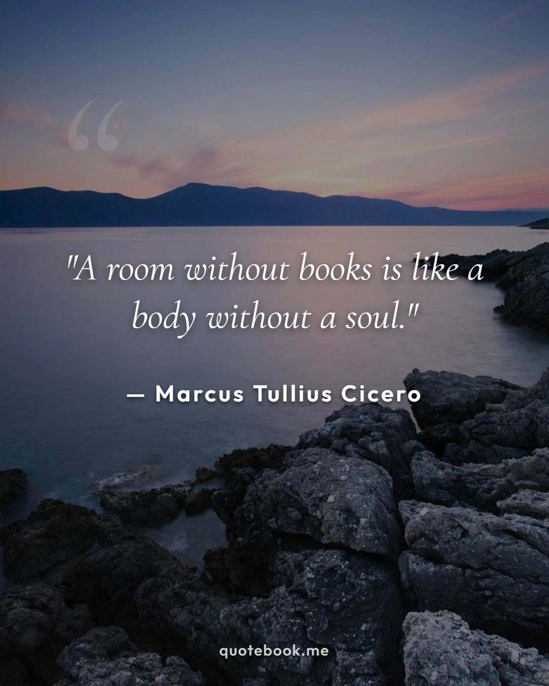 Marcus Tullius Cicero Quote Poster - Ancient Stoic Philosophy Poster