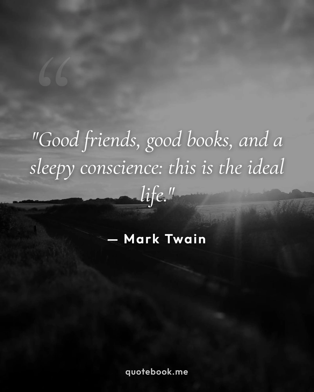 Mark Twain Quote Poster - Classic Literature Quote Card