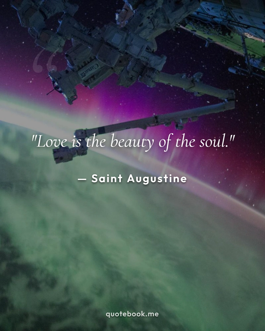Saint Augustine Quote Poster - Spiritual Philosophy Quote Card